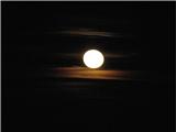 ...prikazala se je Luna